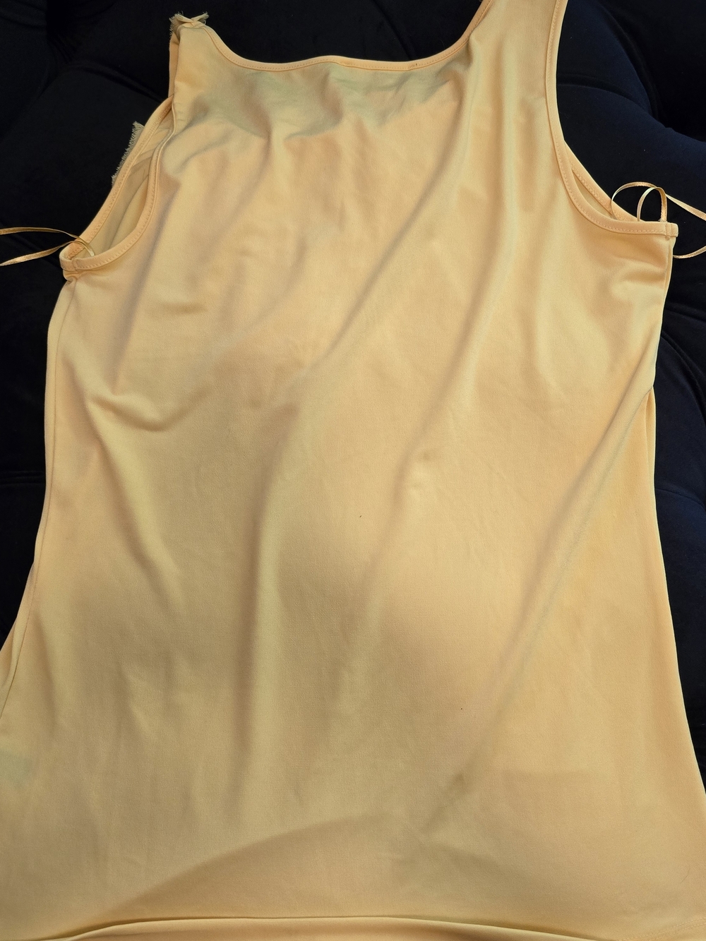 The Limited Yellow Ruffle Front Tank - Picture 3 of 4
